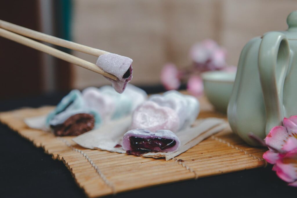taro satoimo aliment japonais mochi au taro